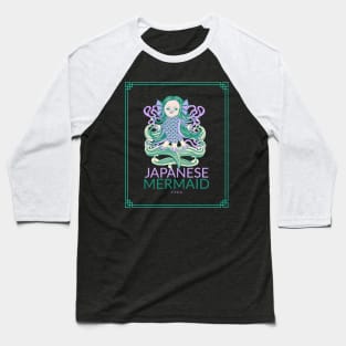 Japanese Mermaid Baseball T-Shirt